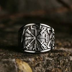 Stainless Men's Titanium Steel Ring Jewelry