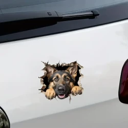 Adorable German Shepherd Dog Sticker