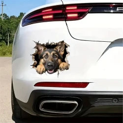 Adorable German Shepherd Dog Sticker