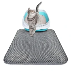 Waterproof Pet Cat Litter Mat EVA Double Layer