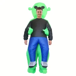 Alien Inflatable Hugger Costume – Battery/USB Powered for Parties & Role-Playing