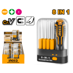 Interchangeable Screwdriver Set 9pcs