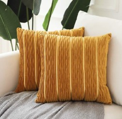 Simple Luxury Striped Pillow Cover