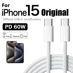 Original PD 60W Fast Charger - 6A USB-C to Type-C Cable