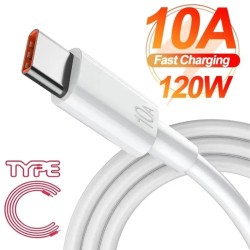 120W 10A Type-C Quick Charging Cable - Super Fast Charge Data Cord