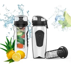 1000ml Bottle BPA Free Plastic Sport Fruit Infuser