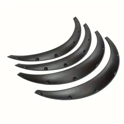 4pcs Car Wheel Arch Covers – Polished Polyurethane Rear Extensions