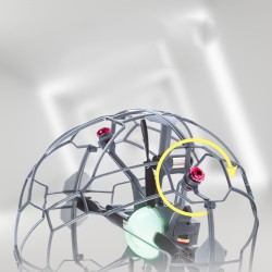 Whirlwind Ball Intelligent Gesture Sensing Aircraft