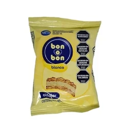 Alfajor Bon o Bon Blanco (white chocolate)