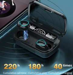 TWS Wireless Earbuds Bluetooth 5.0 Waterproof