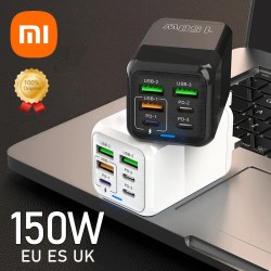 Xiaomi 150W 6-Port Fast Charger Wall Adapter - PD QC 3.0