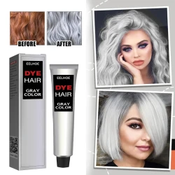 Long-lasting Mild Gray Hair Hair Colour