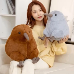 Kiwibird Round Ugly Bird Plush Doll