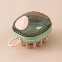 Bathing Dispensing Grooming Brush For Pets