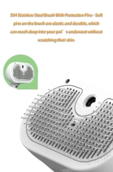 Pet Comb Self Cleaning Pets Hair Remover Brush