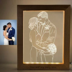 Photo Frame Night Light Creative Gifts