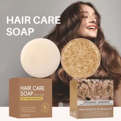 Ginger Shampoo Soap Coconut Hair Care