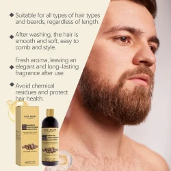 3-in-1 Beard Nutritional Hair Care Men