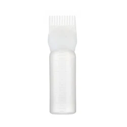 Hair Dye Bottle Comb Tooth Bottle