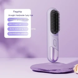 Portable Dual-purpose Wireless Straight Comb Anion Hair