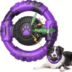 Steering Wheel Interactive Dog Chew Toy