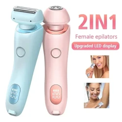 2-in-1 USB Rechargeable Epilator & Trimmer