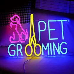 Pet Beauty Neon Sign