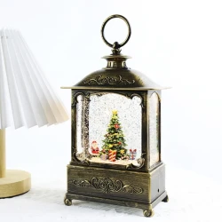 Christmas Decoration Crystal Lamp Music Box