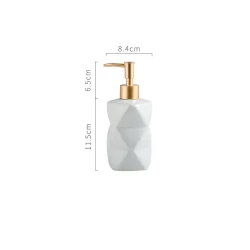 Ceramic Hand Sanitizer Bottled Shower Gel