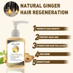 Ginger Anti-dropping Shampoo Oil Control Silky Hair