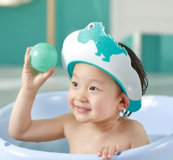 Water Retaining Shower Cap Young Non-wet Eyes Non In-ear