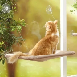 Ultra-Soft Cat Window Hammock Bed