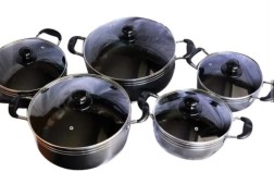 Aluminum Non-Stick Pot High Quality 10pcs Sets