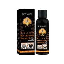 White To Black Shampoo Men's Hair Cleaning