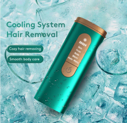 Laser Hair Removal Device With Ice Cooling Function