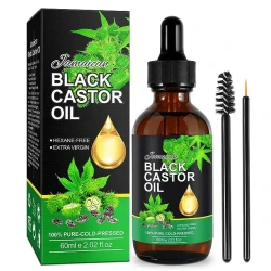 Black Castor Oil Massage Oil Hair