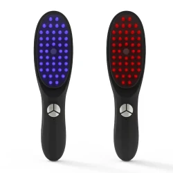 Vibrating Hair Care Red And Blue Light