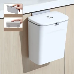 sliding cover hanging garbage can