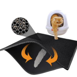 Kitty Cat Litter Mat Trapping Honeycomb