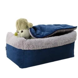 Flip Pet Nest Removable Pet Beds with Blanket