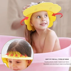 Duck Duck Baby Shampoo Cap Ear Protection Hat