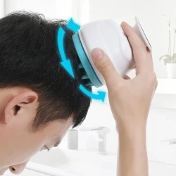 Rotating Shampoo Brush Head Massager Automatic Kneading