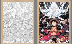 One Piece Luffy Gear 4 Light Frame