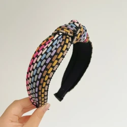 Hair Band Headband Hairpin Rainbow Rope