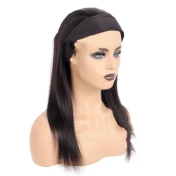 Human Hair Headband Wigs Hair Is Reverse