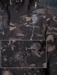 Men’s Camo Outdoor Outfit Set – Water-Resistant Jacket & Pants