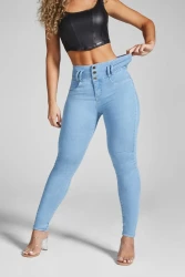 High Waist Jeans Women's Skinny Trousers Tight Stretch Shaping And Hip Lifting Pants