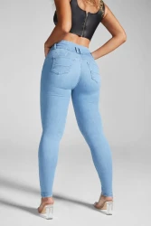 High Waist Jeans Women's Skinny Trousers Tight Stretch Shaping And Hip Lifting Pants