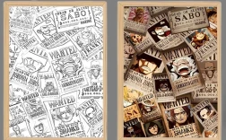 One Piece Wanted Poster Light Frame