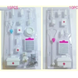 15 Pieces Children's Doll Medical Tools